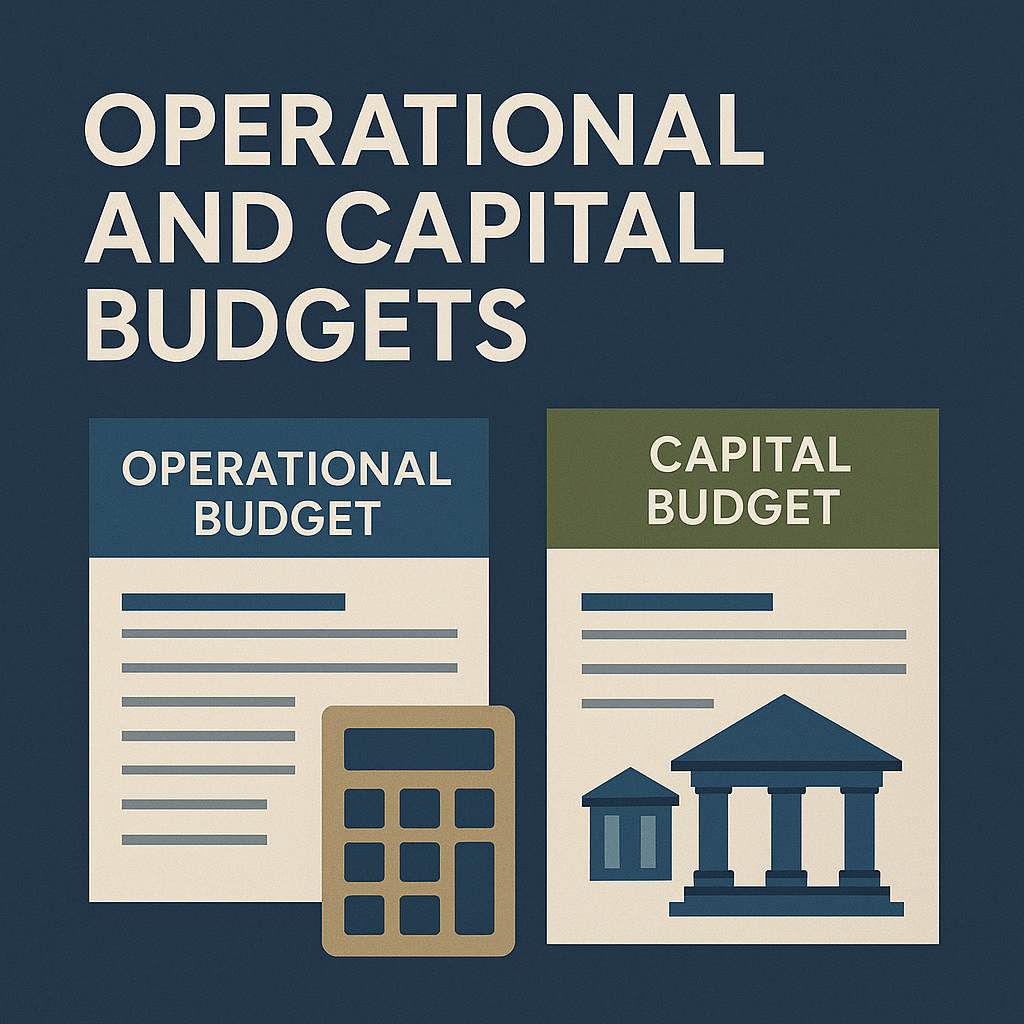 الموازانات التشغيلية والرأسمالية
